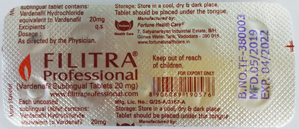 Filitra Professional фото Filitra Professional фото